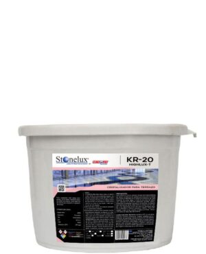 <span class="product-title-main">KR-20</span><br> <span class="product-title-sub">HIGHLUX - T</span><br> <span class="product-title-desc">CRISTALIZADOR PARA TERRAZO</span>