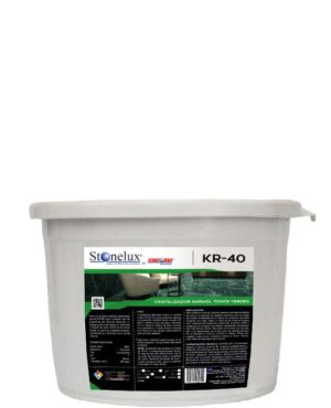 <span class="product-title-main">KR-40</span><br> <span class="product-title-sub">CRISTALIZADOR</span><br> <span class="product-title-desc">MÁRMOL TONOS VERDES</span>