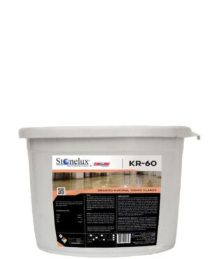 <span class="product-title-main">KR-60</span><br> <span class="product-title-sub">POLVO CRISTALIZADOR</span><br> <span class="product-title-desc">GRANITO NATURAL TONOS CLAROS</span>