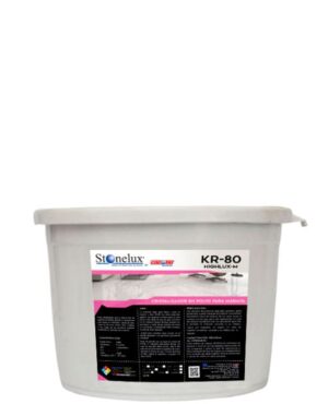 <span class="product-title-main">KR-80</span><br> <span class="product-title-sub">HIGHLUX - M</span><br> <span class="product-title-desc">CRISTALIZADOR PARA MÁRMOL</span>