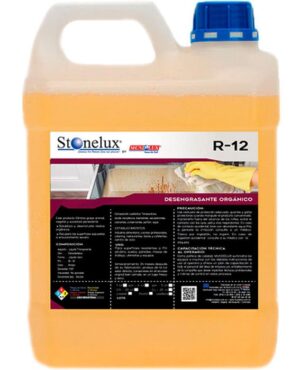 <span class="product-title-main">R-12</span><br> <span class="product-title-sub">DESENGRASANTE</span><br> <span class="product-title-desc">ELIMINA GRASA ORGÁNICA</span>